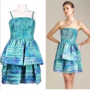 Adrianna Papell Jeweled Mermaid Tiered Dress!